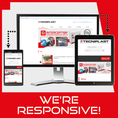 WE'RE RESPONSIVE!