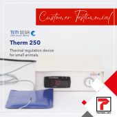 The TEMSEGA THERM 250 Thermoregulation device for small animals: Advanced temperature control for safer animal care